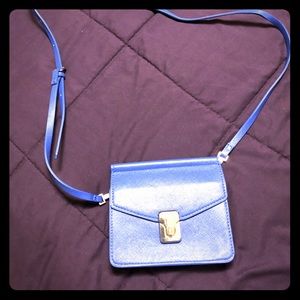 Mini cobalt blue purse NWOT